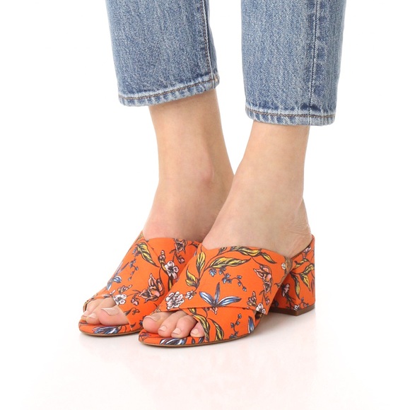 sam edelman block heel mule